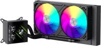 Купить система охолодження Gamemax Glacier 240 LCD Black: цена от 5032 грн.