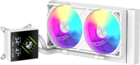 Купить система охолодження Gamemax Glacier 240 LCD White: цена от 5053 грн.