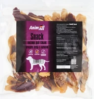 Купить корм для собак AnimAll Snack Rabbit Ears with Duck 500 g: цена от 482 грн.
