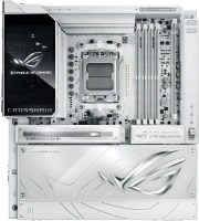 Купить материнська плата Asus ROG CROSSHAIR X870E GLACIAL: цена от 56601 грн.
