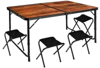 Купить туристичні меблі Hanert WoodLine 120x60: цена от 1490 грн.