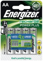 Купити акумулятор / батарейка Energizer Power Plus 4xAA 2000 mAh  за ціною від 386 грн.