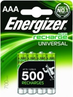 Купить аккумулятор / батарейка Energizer Universal 4xAAA 700 mAh  по цене от 280 грн.