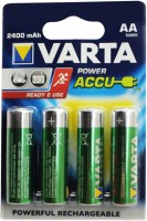 Купити акумулятор / батарейка Varta Power 4xAA 2400 mAh  за ціною від 668 грн.