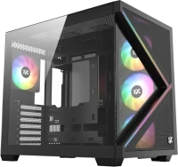 Купить корпус XYZ Qubex Black: цена от 5512 грн.