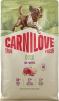 Купить корм для собак Carnilove True Fresh Puppy Duck 4 kg: цена от 2355 грн.
