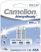 Купити акумулятор / батарейка Camelion Always Ready 2xAAA 900 mAh  за ціною від 220 грн.