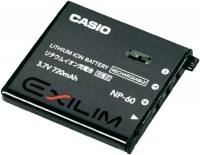 Купить акумулятор для камери Casio NP-60: цена от 299 грн.
