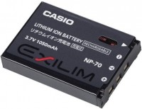 Купить акумулятор для камери Casio NP-70: цена от 99 грн.