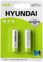 Купити акумулятор / батарейка Hyundai 2xAAA 1000 mAh  за ціною від 170 грн.