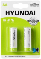 Купить акумулятор / батарейка Hyundai 2xAA 2500 mAh: цена от 319 грн.