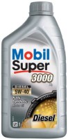 Купить моторное масло MOBIL Super 3000 X1 Diesel 5W-40 1L  по цене от 327 грн.