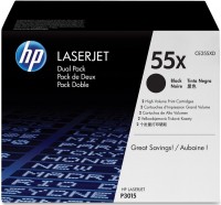 Купить картридж HP 55X CE255XD  по цене от 22621 грн.