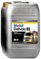 Купити моторне мастило MOBIL Delvac 1 5W-40 20L  за ціною від 8276 грн.