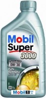 Купить моторное масло MOBIL Super 3000 Formula LD 0W-30 1L  по цене от 518 грн.