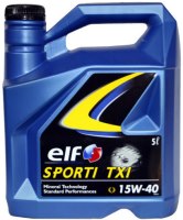 Купить моторное масло ELF Sporti TXI 15W-40 5L  по цене от 1222 грн.