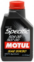 Купити моторне мастило Motul Specific 504.00-507.00 5W-30 1L  за ціною від 495 грн.