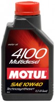 Купити моторне мастило Motul 4100 Multidiesel 10W-40 1L  за ціною від 940 грн.