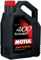 Купити моторне мастило Motul 4100 Turbolight 10W-40 4L  за ціною від 1099 грн.