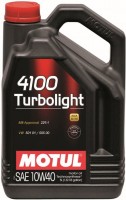 Купити моторне мастило Motul 4100 Turbolight 10W-40 5L  за ціною від 1314 грн.