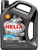 Купить моторное масло Shell Helix Ultra Diesel 5W-40 4L  по цене от 1107 грн.