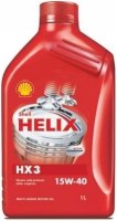 Купити моторне мастило Shell Helix HX3 15W-40 1L  за ціною від 234 грн.