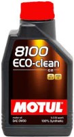 Купить моторне мастило Motul 8100 Eco-Clean 0W-30 1L: цена от 591 грн.