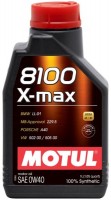 Купити моторне мастило Motul 8100 X-Max 0W-40 1L  за ціною від 566 грн.