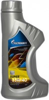 Купить моторное масло Gazpromneft Super 15W-40 1L  по цене от 114 грн.