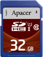 Купити карта пам'яті Apacer SDHC UHS-I Class 10 (32Gb) за ціною від 238 грн.