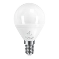 Купити лампочка Maxus Sakura 1-LED-438 G45 F 5W 4100K E14 AP  за ціною від 75 грн.