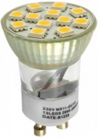 Купить лампочка Brille LED GU10 2.4W 12 pcs CW MR16 (L3-001): цена от 290 грн.