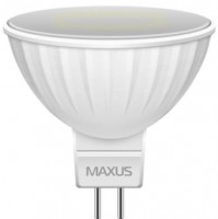 Купить лампочка Maxus 1-LED-143-01 MR16 3W 3000K 220V GU5.3 GL  по цене от 20 грн.