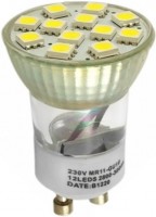 Купить лампочка Brille LED GU10 2.4W 12 pcs CW MR11 (L3-004)  по цене от 300 грн.