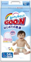 Купить подгузники Goo.N Diapers L (/ 54 pcs) по цене от 899 грн.