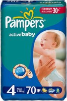 Купить подгузники Pampers Active Baby 4 (/ 70 pcs) по цене от 699 грн.