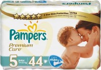 Купити підгузки Pampers Premium Care 5 (/ 44 pcs) за ціною від 849 грн.