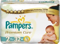 Купити підгузки Pampers Premium Care 2 (/ 32 pcs) за ціною від 188 грн.