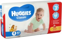 Купити підгузки Huggies Classic 4 (/ 50 pcs) за ціною від 379 грн.