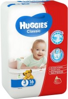 Купить подгузники Huggies Classic 3 (/ 16 pcs) по цене от 141 грн.