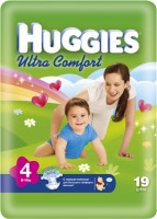 Купить подгузники Huggies Ultra Comfort 4 (/ 19 pcs) по цене от 146 грн.