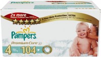 Купити підгузки Pampers Premium Care 4 (/ 104 pcs) за ціною від 1399 грн.