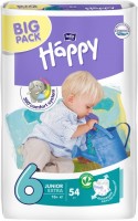 Купити підгузки Bella Baby Happy Junior Extra 6 (/ 54 pcs) за ціною від 525 грн.