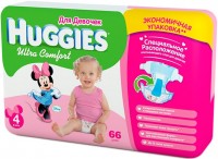 Купить подгузники Huggies Ultra Comfort Girl 4 (/ 66 pcs) по цене от 614 грн.