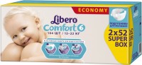 Купити підгузки Libero Comfort 6 (/ 104 pcs) за ціною від 614 грн.