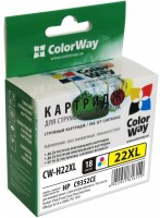 Купить картридж ColorWay CW-H22XL  по цене от 692 грн.