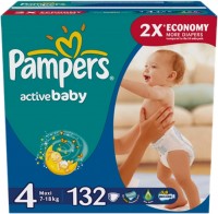 Купити підгузки Pampers Active Baby 4 (/ 132 pcs) за ціною від 999 грн.