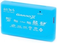 Купити кардридер / USB-хаб Grand-X CR-X05  за ціною від 186 грн.
