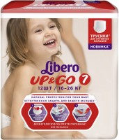 Купити підгузки Libero Up and Go 7 (/ 12 pcs) за ціною від 179 грн.