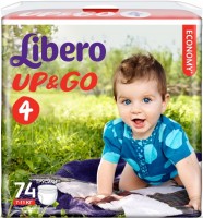 Купити підгузки Libero Up and Go 4 (/ 74 pcs) за ціною від 558 грн.